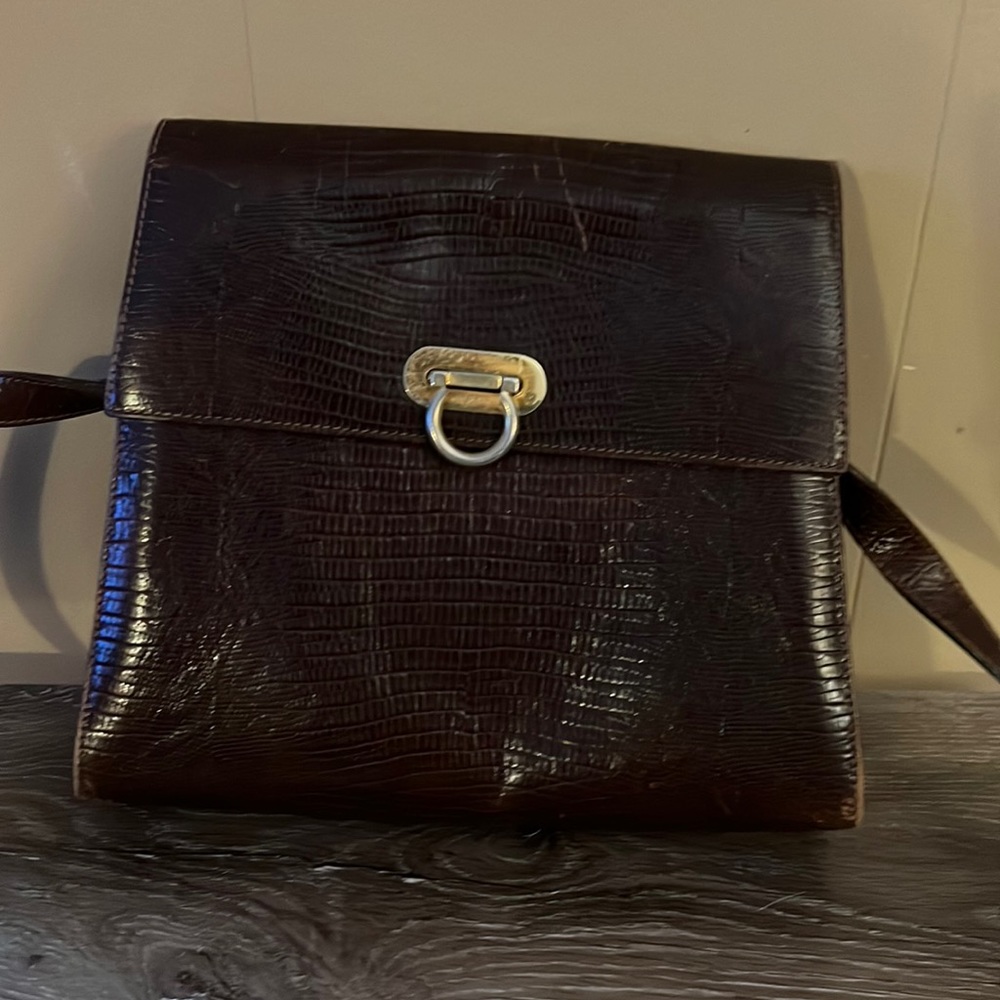FURLA - made in Italy - genuine leather - Brown